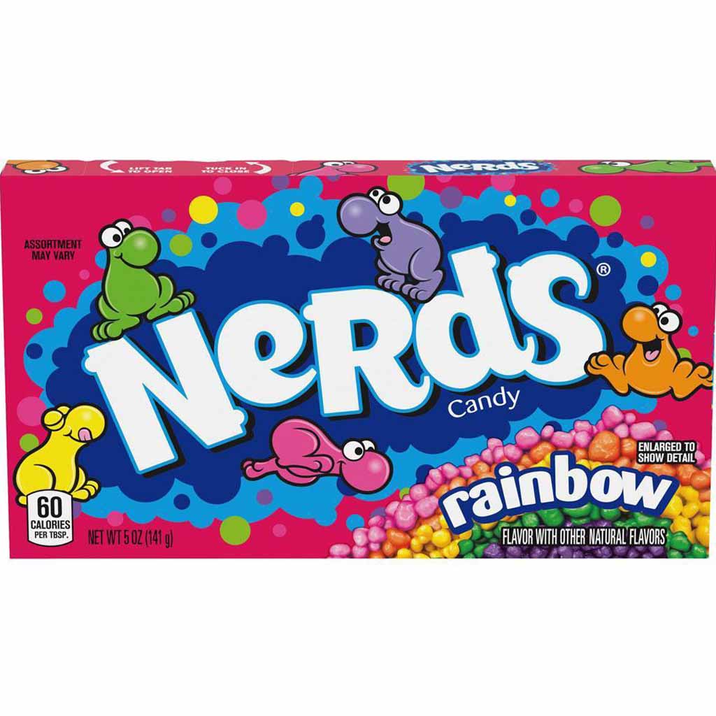 Nerds Rainbow Mini-Dragees 141g MHD:30.11.24