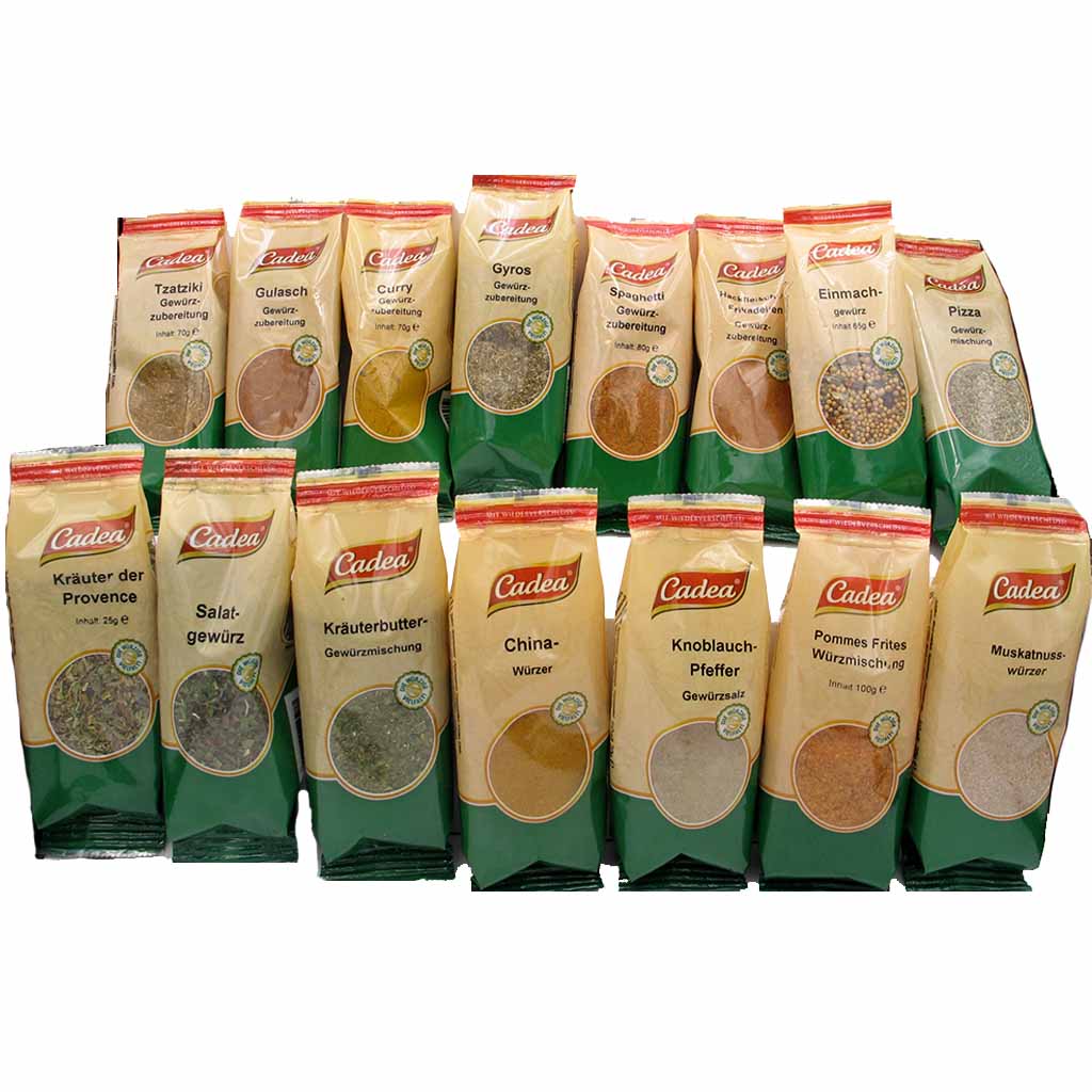 Cadea Würzsalz Pommes Frites 100g MHD:30.3.27
