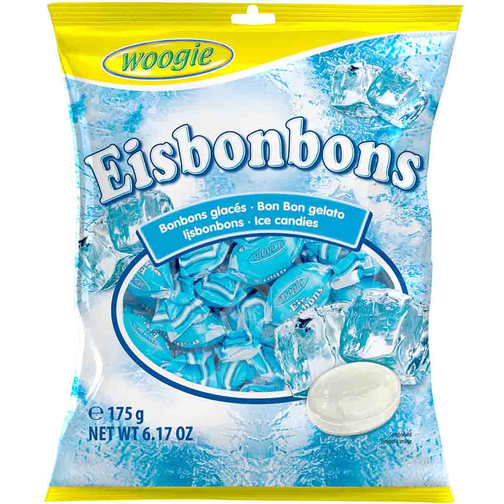 Woogie Eisbonbons 175g MHD:2.4.27