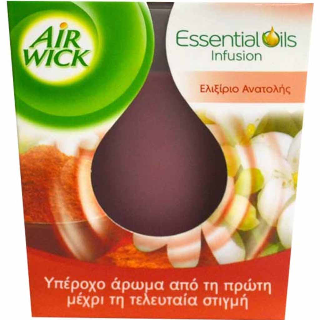6x Air Wick Duftkerze Essential Oils infusion Elixier Oriental á 105g=630g