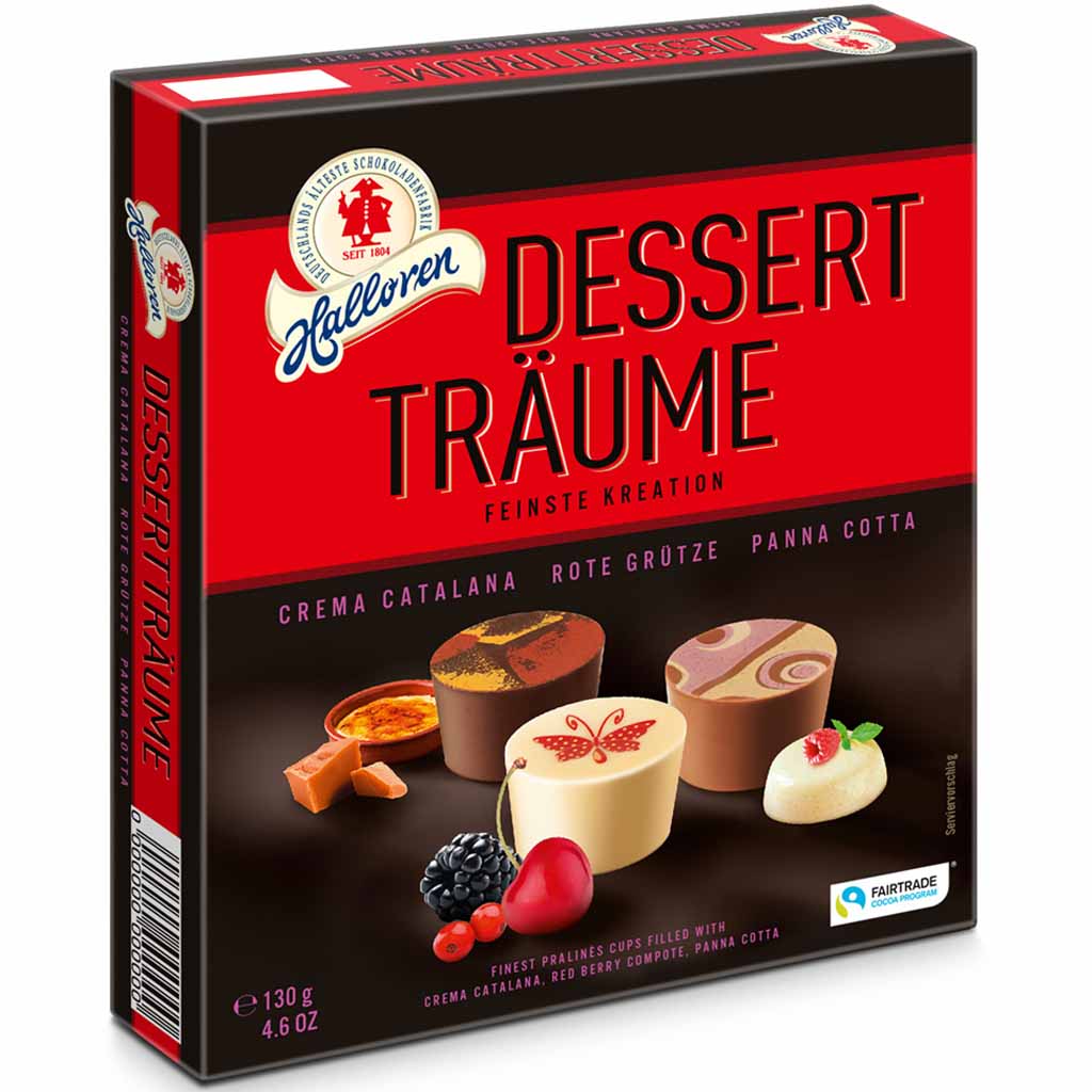 Halloren Dessert Träume feinste Kreation 130g MHD:9.10.23