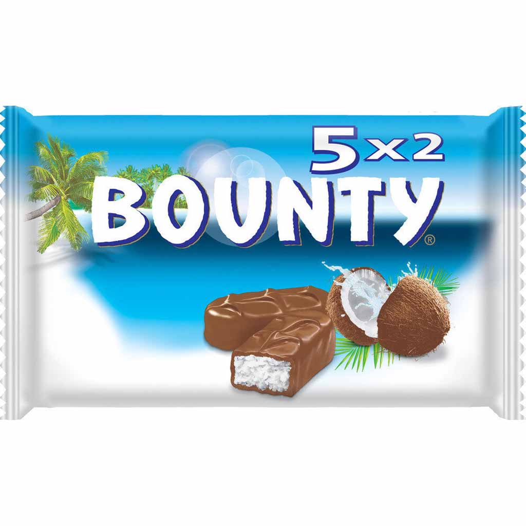 Bounty Doppelriegel Milch 5er 285g MHD:5.2.23