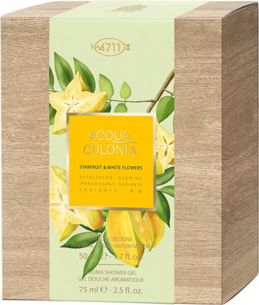 4711 Acqua Colonia EAU DE COLOGNE 50ml + Shower Gel 75m