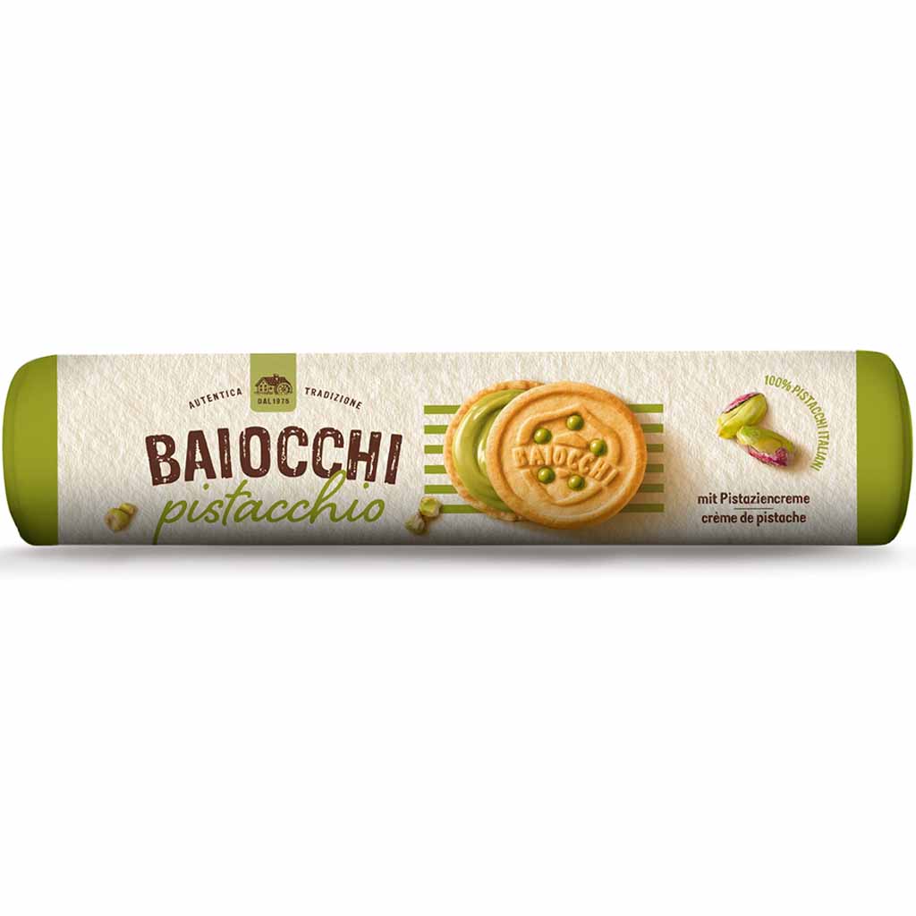 Barilla Baiocchi pistacchio Doppelkekse 168g MHD:1.12.24