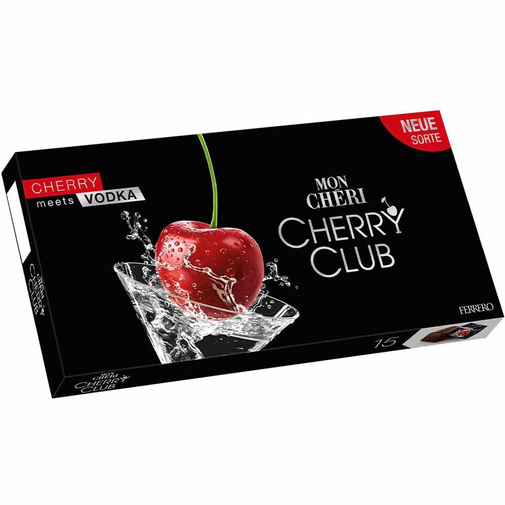Ferrero Mon Chéri Cherry Club Vodka 15er 157g MHD:17.7.24
