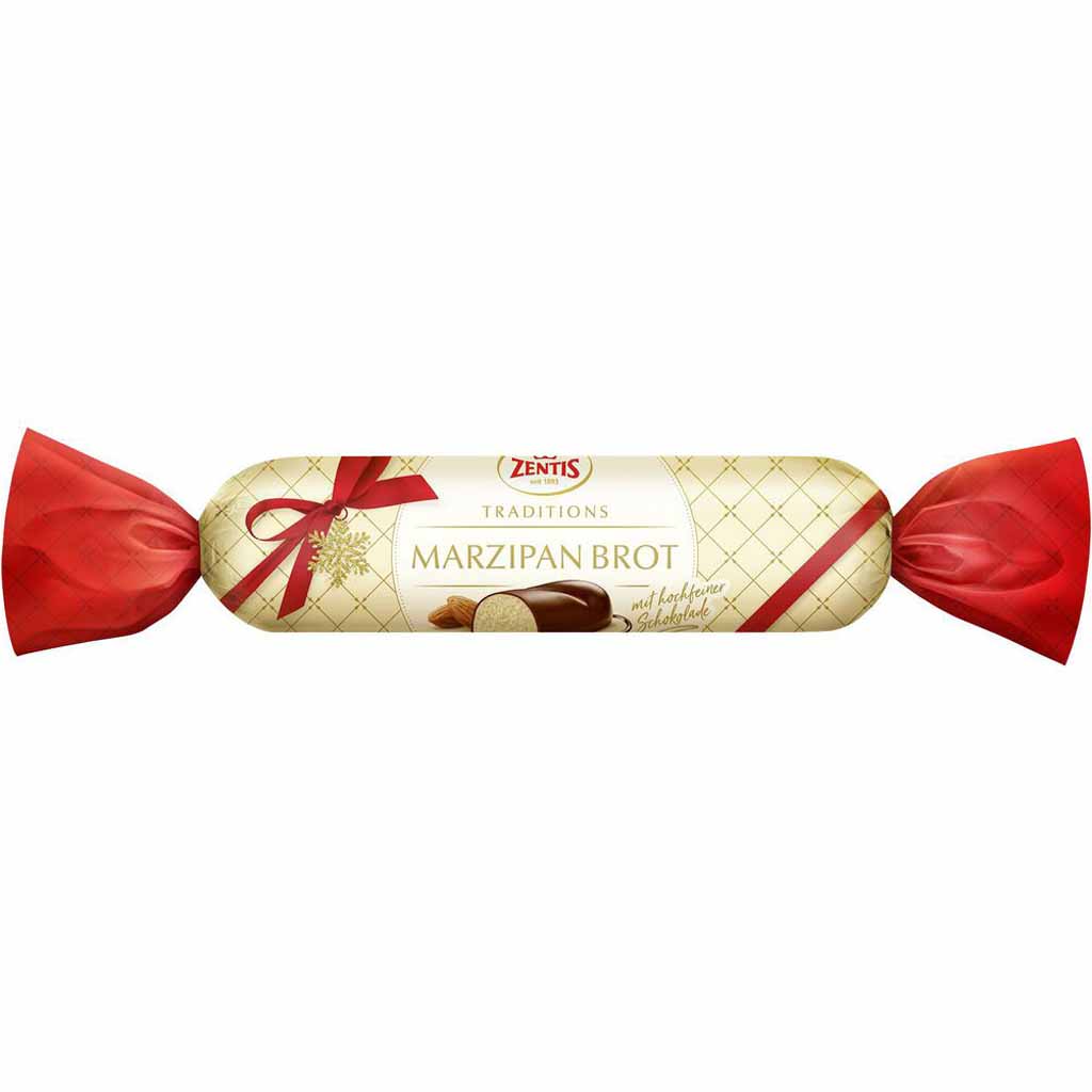 Zentis Marzipan Brot schokoliert 175g MHD:30.4.23