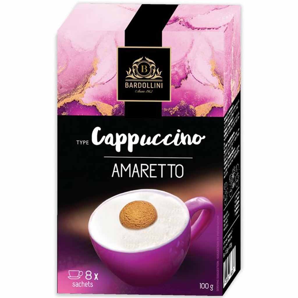 Bardollini Cappuccino Amaretto 8er 100g MHD:24.8.25
