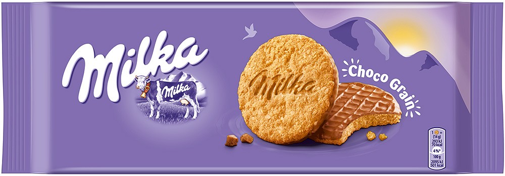 Milka Choco Grain 126g Packung