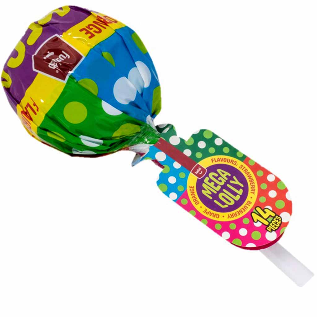 FunLab Mega Lolly Lollipop Lutscher 14er 126g MHD:10.4.23