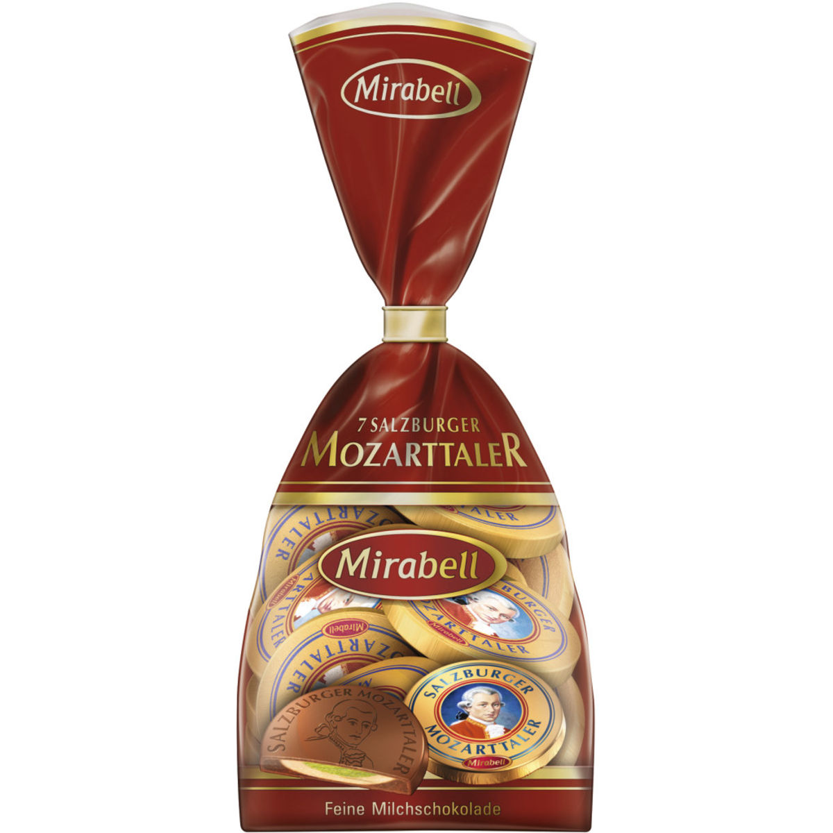 Mirabell Mozarttaler Säckchen 7er 140g MHD:6.6.21