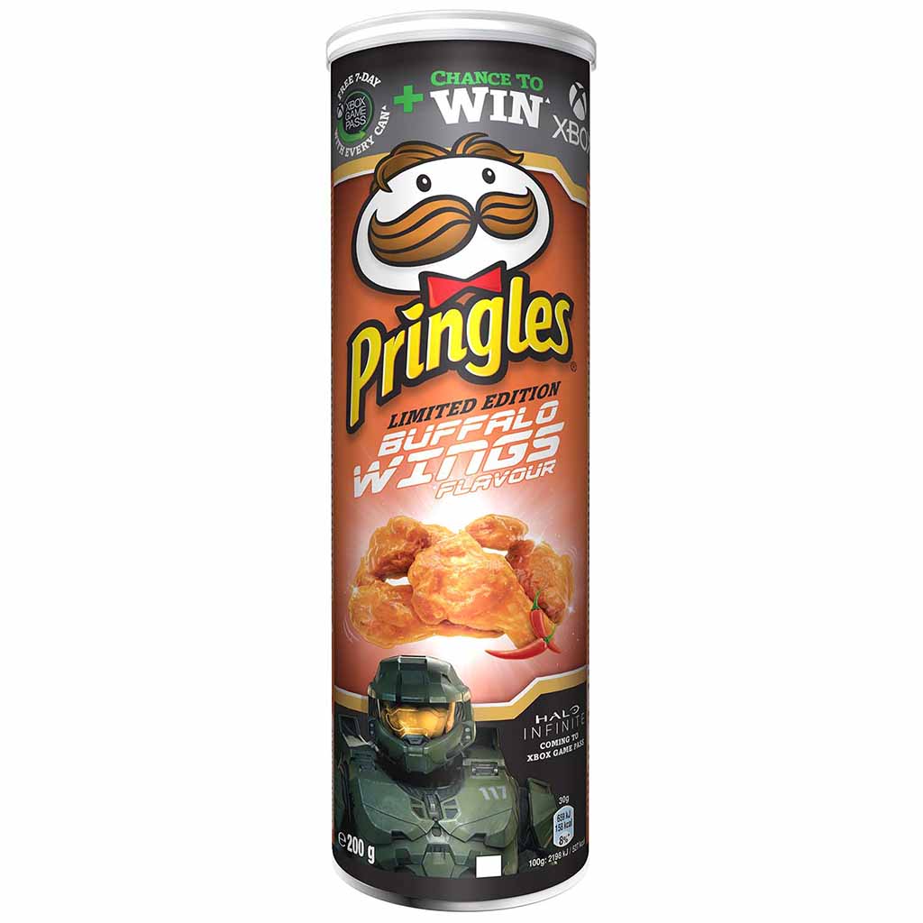 Pringles Buffalo Wings 200g MHD:30.4.22