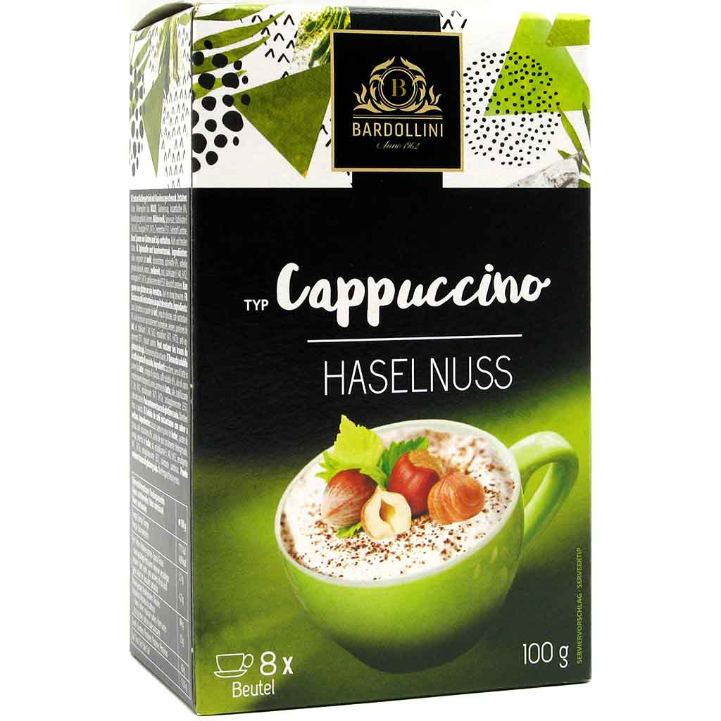 Bardollini Cappuccino Haselnuss 8er 100g MHD:13.10.25