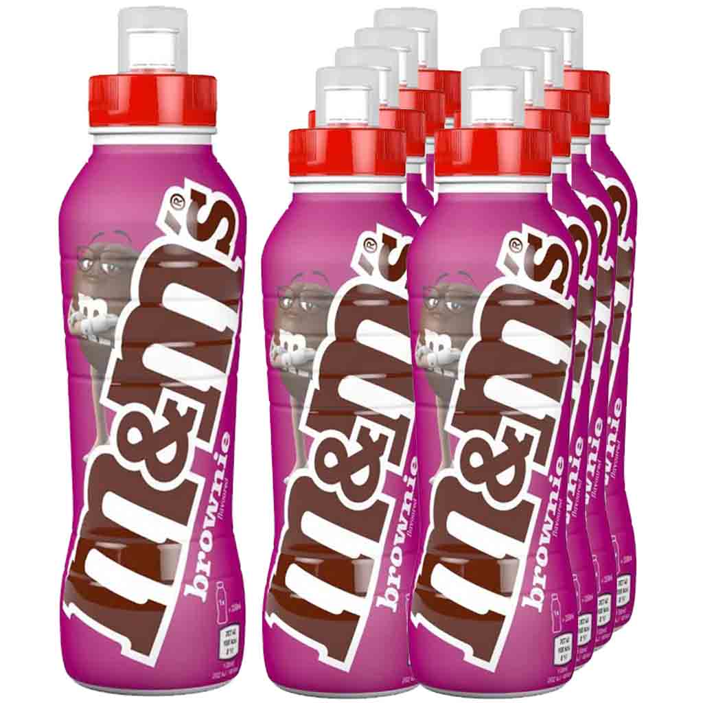 M&Ms Drink Brownie 8x350ml=2800ml MHD:16.8.24