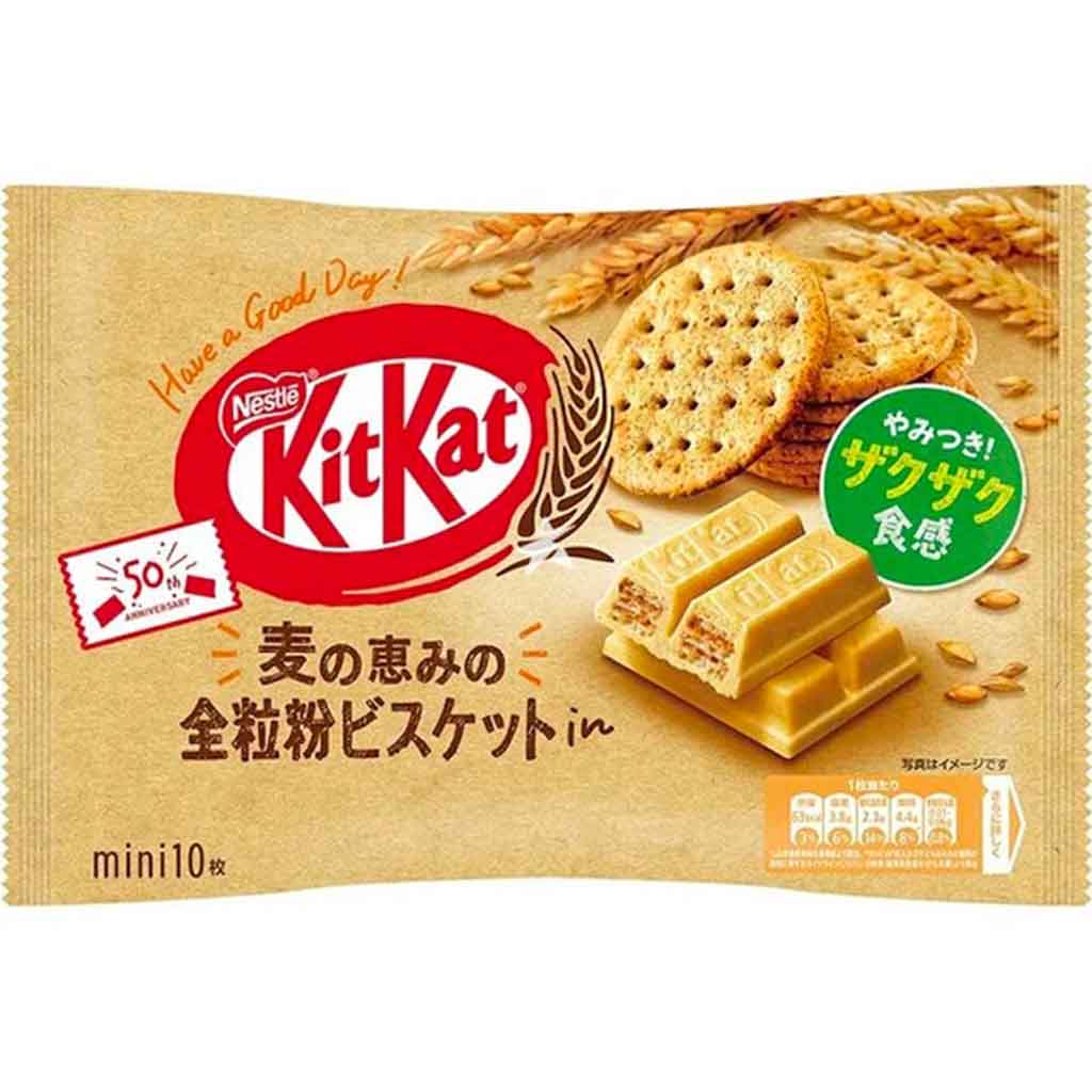 KitKat Asia White Vollkorn Mini 136g MHD:30.3.24