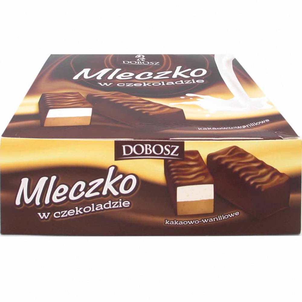 Dobosz Mleczko Milchschaumzucker Pralinen mit Vanille & Kakaogeschmack 400g MHD:4/20