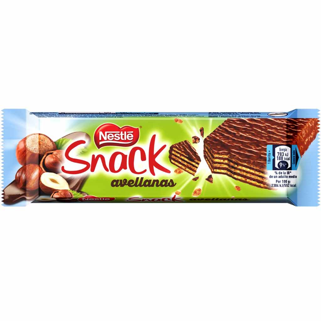 30x Nestle Snack Haselnuss Waffel-Riegel á 34g=1020g MHD:28.2.21