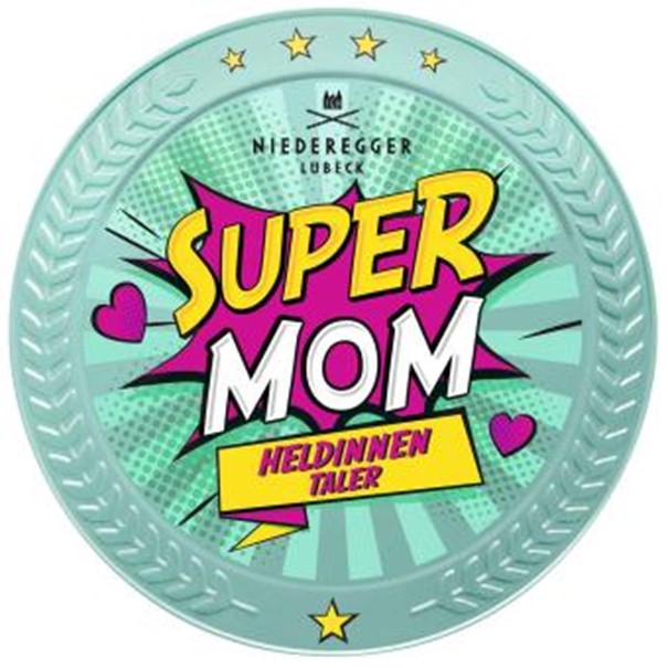 Niederegger Marzipan Taler 'Super Mom' 185g MHD:17.2.25