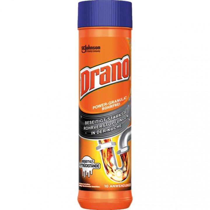 Drano Power Granulat Rohrfrei 500g