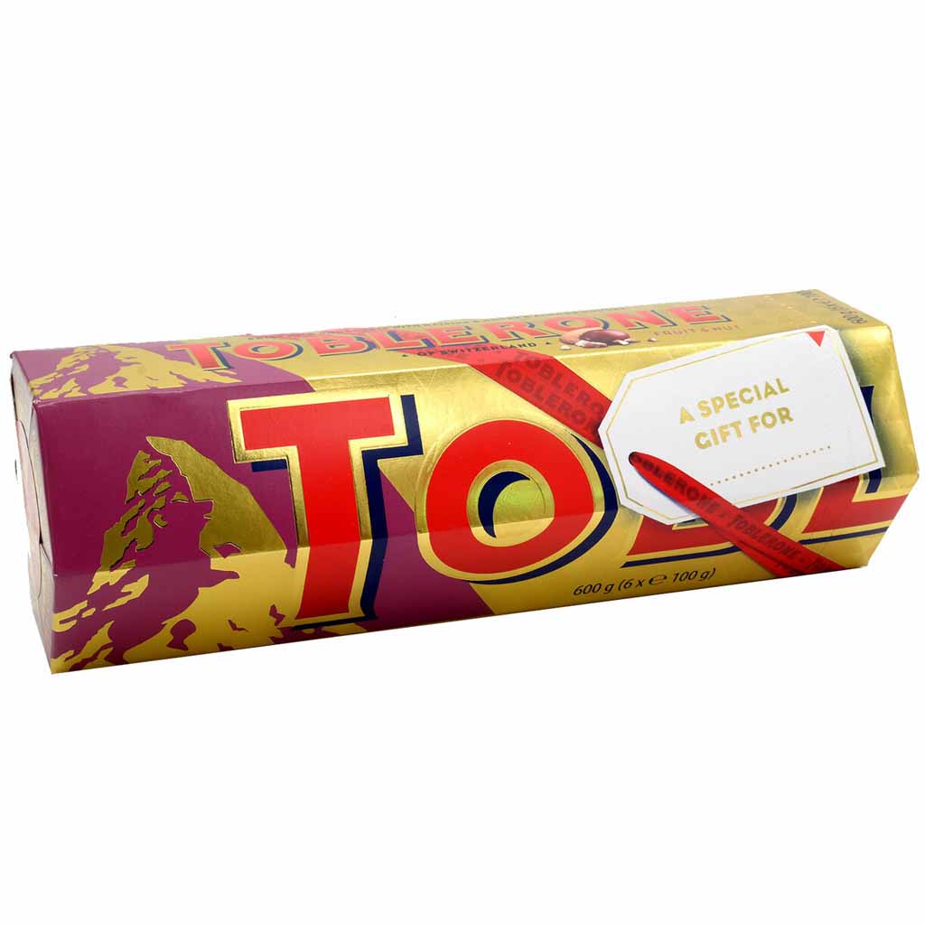 Toblerone Fruit & Nut 600g MHD:6.9.22