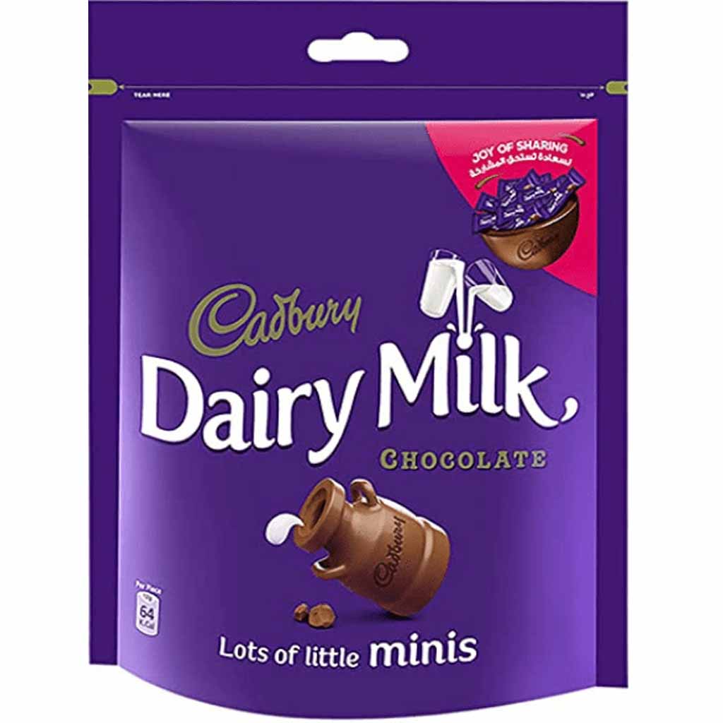 Cadbury Dairy Milk minis 120g MHD:9.9.22