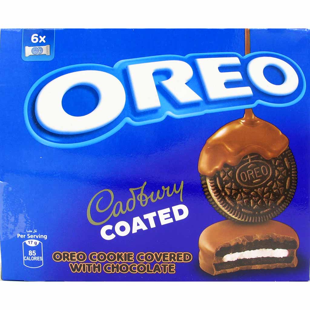 Cadbury Coated Oreo Cookies 204g