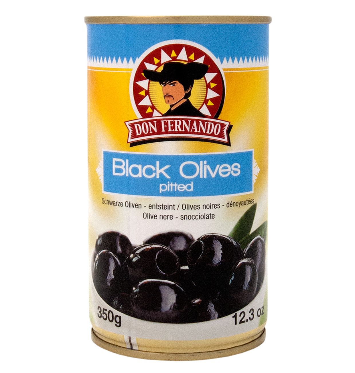 Don Fernando geschwärzte Oliven entsteint 150g MHD:19.2.27