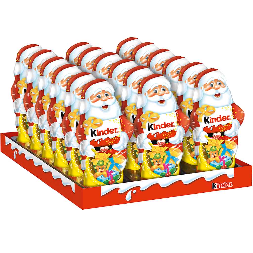 kinder Schokolade Weihnachtsmann 18x110g=1980g MHD:20.4.25