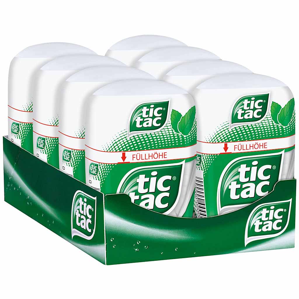 tic tac Fresh Mint 8x98g=784g MHD:26.4.25