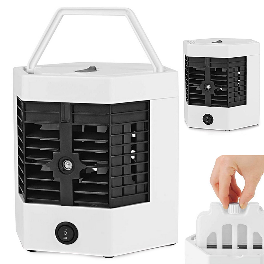 Tragbarer Mini-Wasseraufbereiter-Luftbefeuchter 2in1 Klima