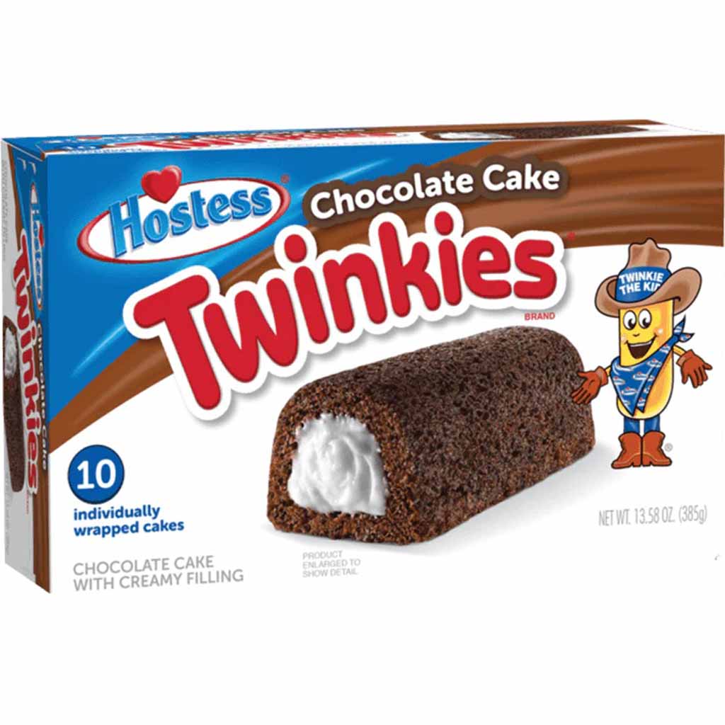 Hostess Twinkies Chocolate Cake 10er 385g MHD:10.10.22
