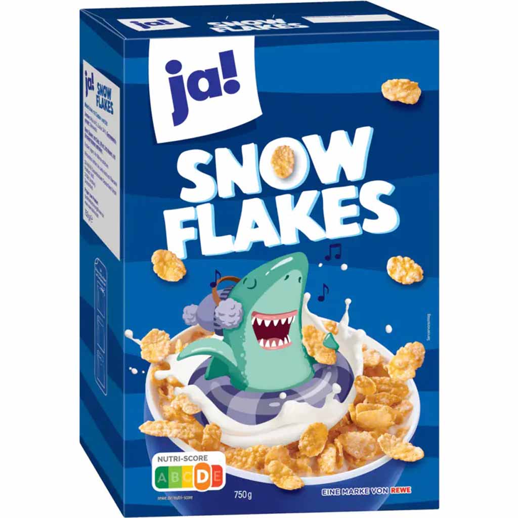 ja! Snow Flakes 750g MHD:7.5.25