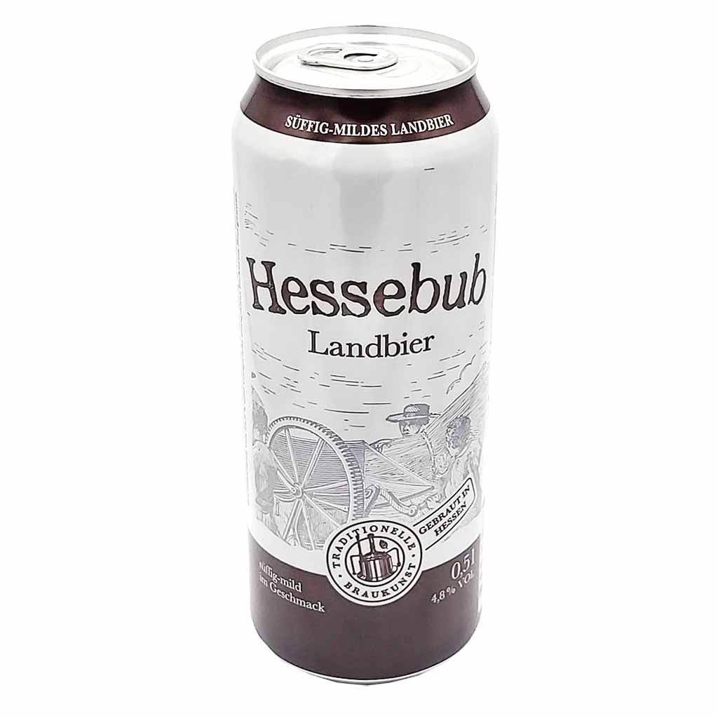 Hessebub Landbier 0,5L Dosen 4,8% Vol. , 4337256618885