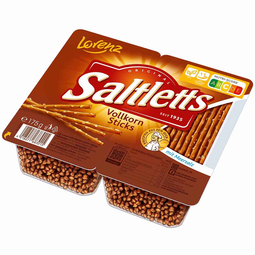 Lorenz Saltletts Vollkorn Sticks 175g MHD:22.10.24
