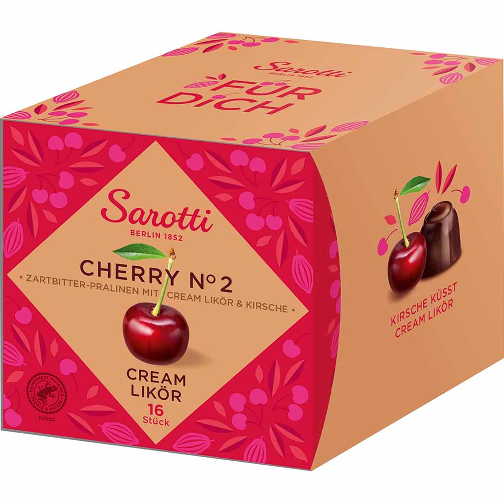 Sarotti Cherry No2 Cream Likör 192g MHD:18.4.24