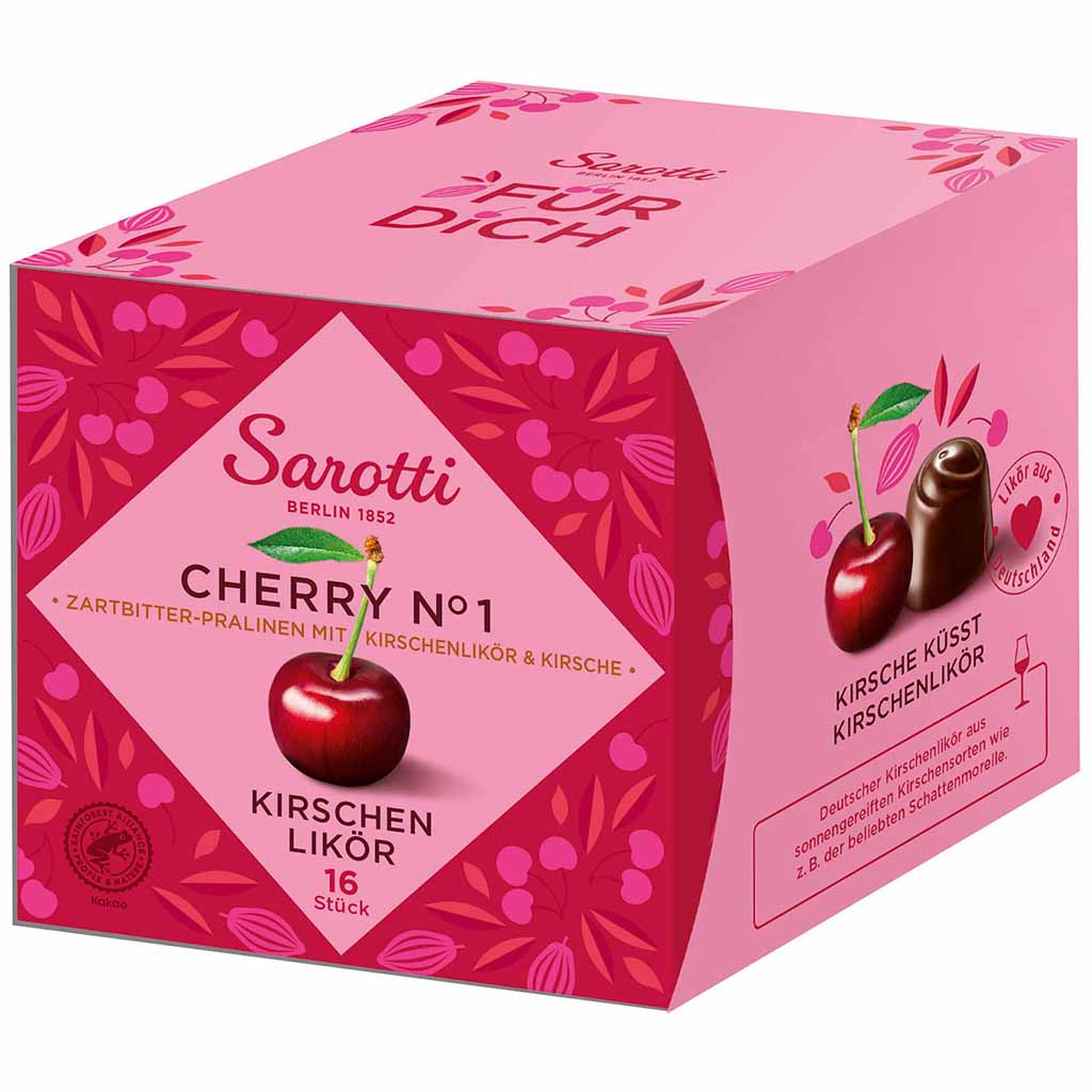 Sarotti Cherry No1 Kirschenlikör 192g MHD:4.6.24