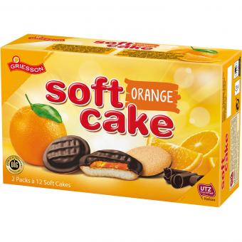 Griesson Soft Cake Orange 2x12er 300g MHD:1.8.24