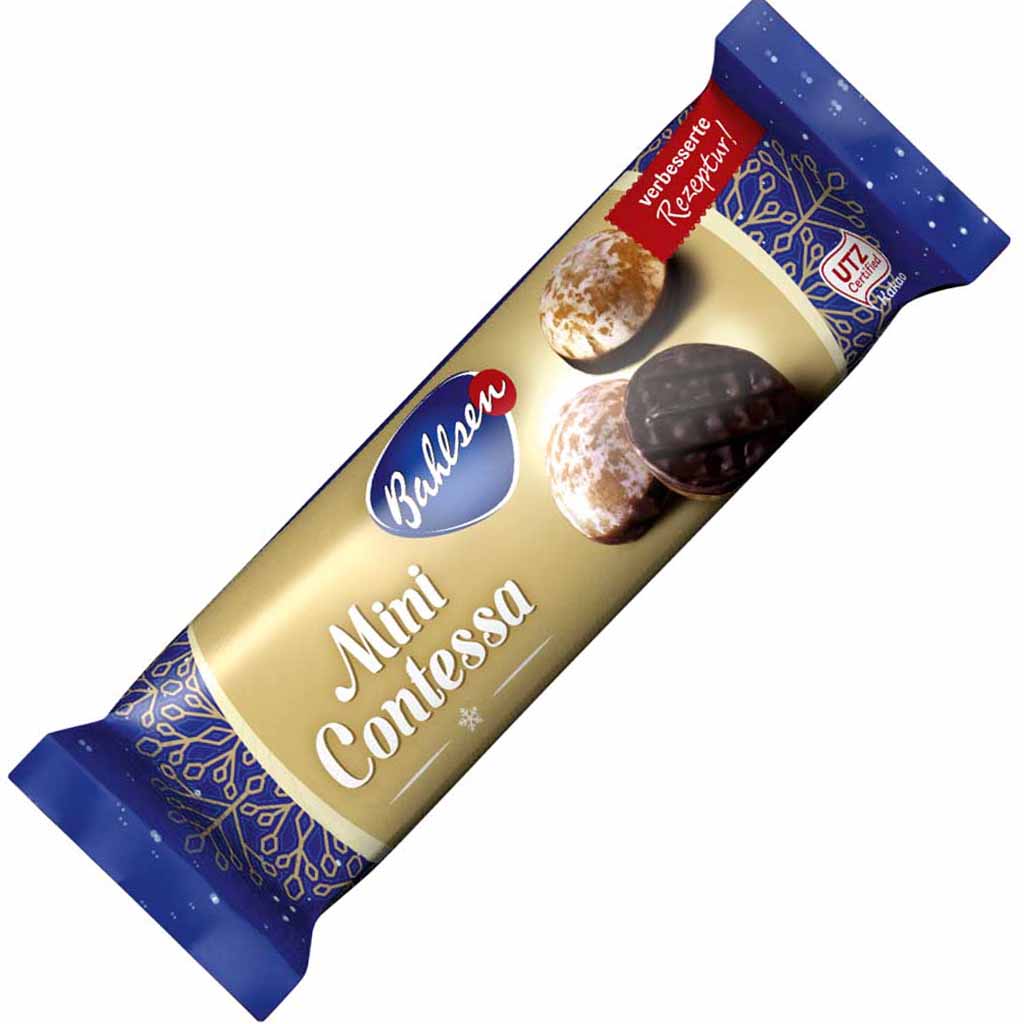 96x Bahlsen Mini Contessa 3er Pack á 26g=2496g MHD:3/20