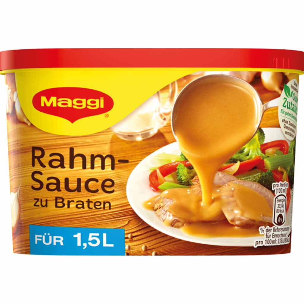Maggi Rahmsauce zu Braten für 1,5L 228g MHD:30.3.25