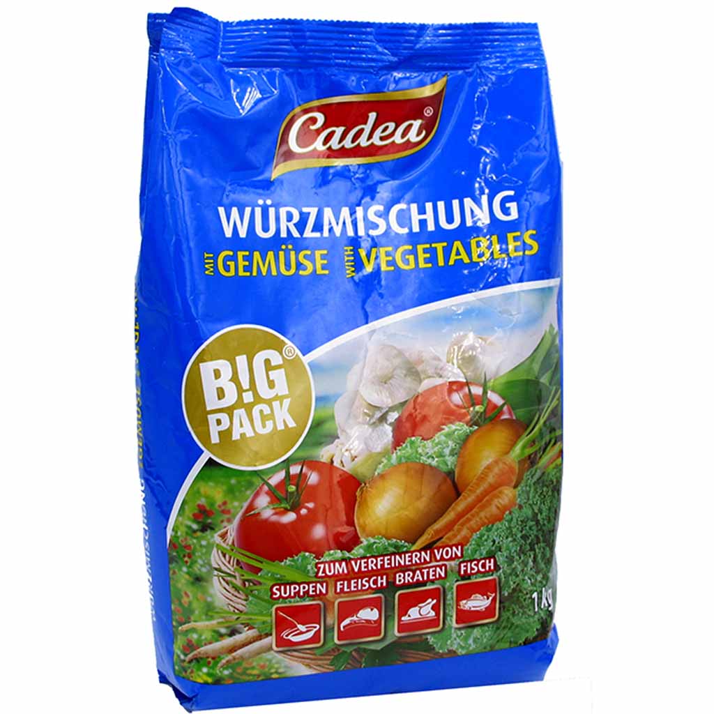Cadea Würzmischung mit Gemüse - Gemüsebrühe 1000g MHD:14.5.27