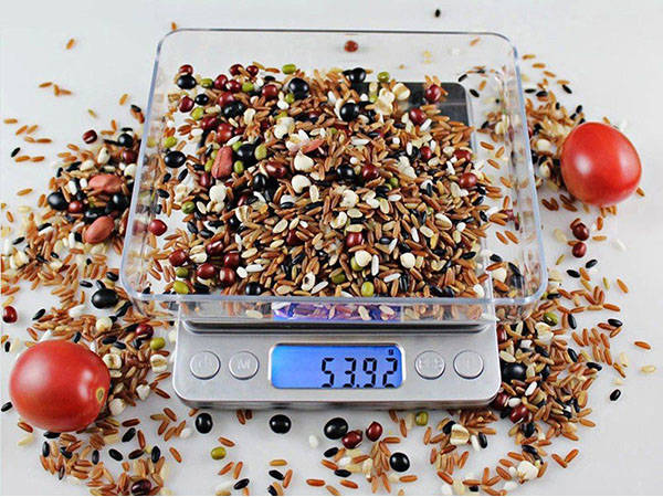 Küchenwaage 2000g 2kg LCD Digital 0,1