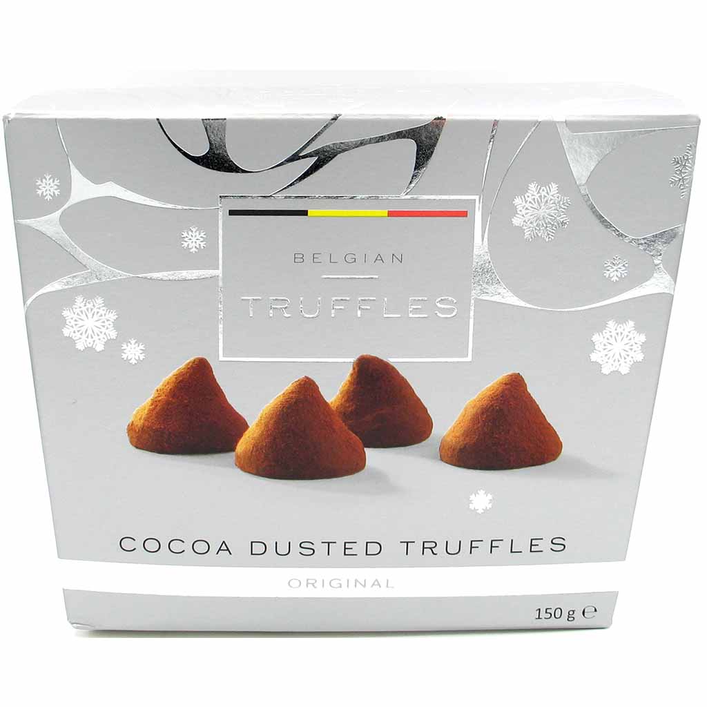 Belgian Truffles Cacao Original Konfekt 150g MHD:30.4.22
