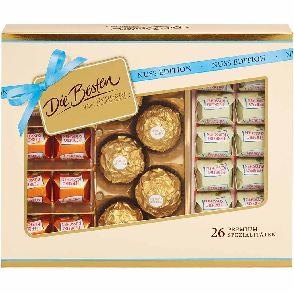 Ferrero Die Besten Nuss Edition 26er 253g MHD:5.6.22