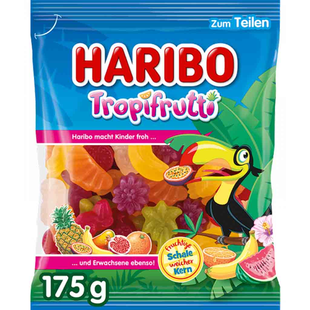Haribo Tropifrutti 175g MHD:30.6.25