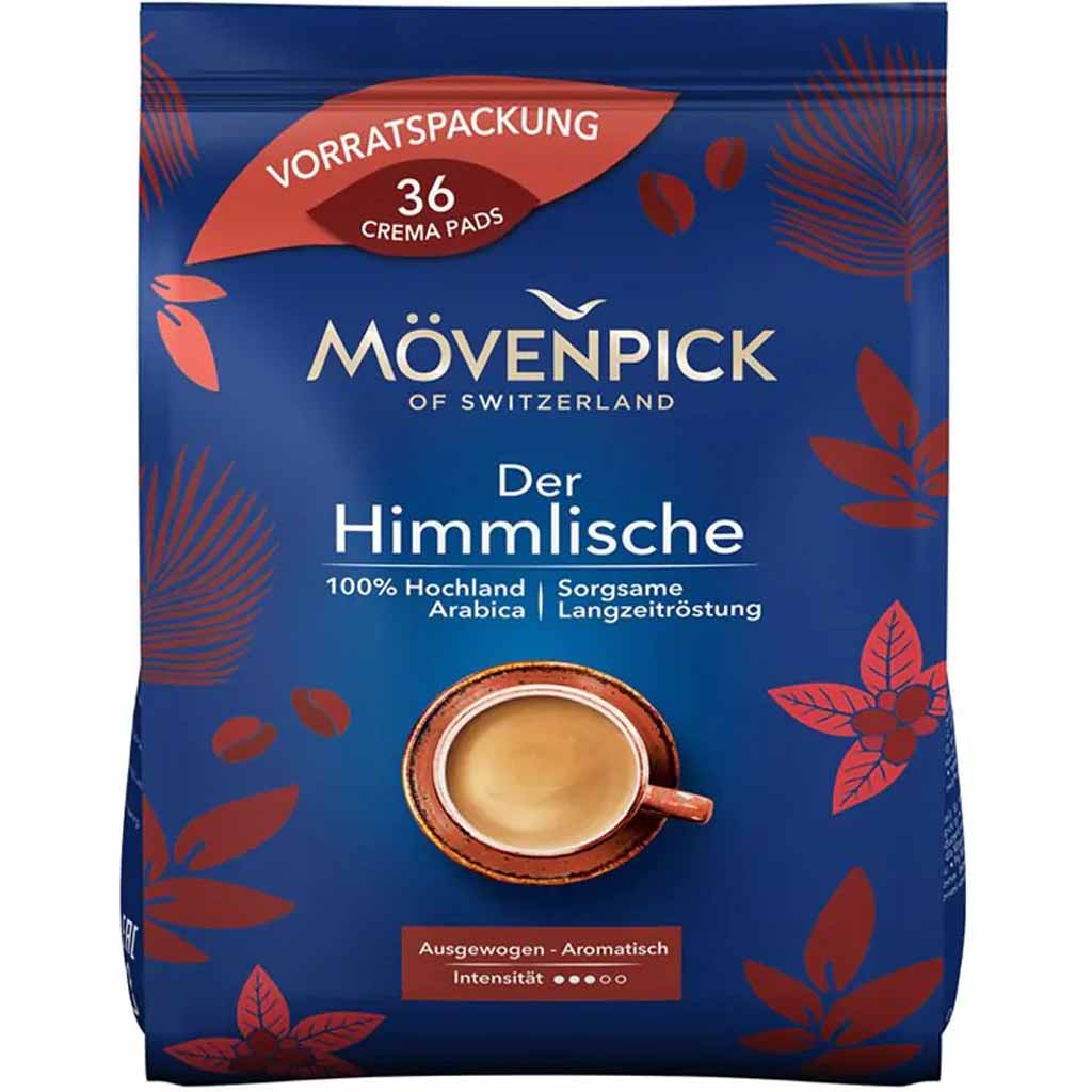 Mövenpick Kaffeepads Der Himmlische 36er 252g MHD:30.8.25