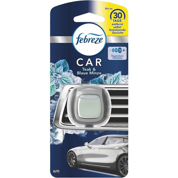Febreze Auto Lufterfrischer CAR Teak & Blaue Minze