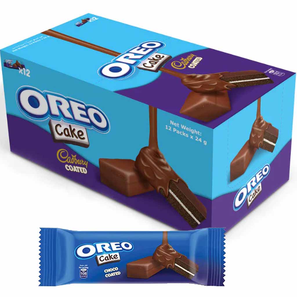12x Cadbury Oreo Cake mini Kuchen á 24g=288g MHD:21.11.24