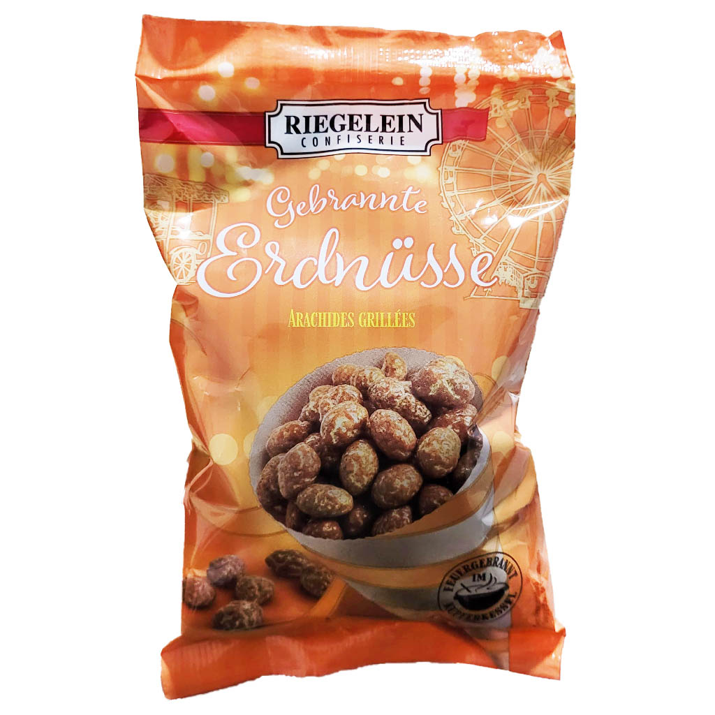 Riegelein Gebrannte Erdnüsse dragiert 150g MHD:29.6.24
