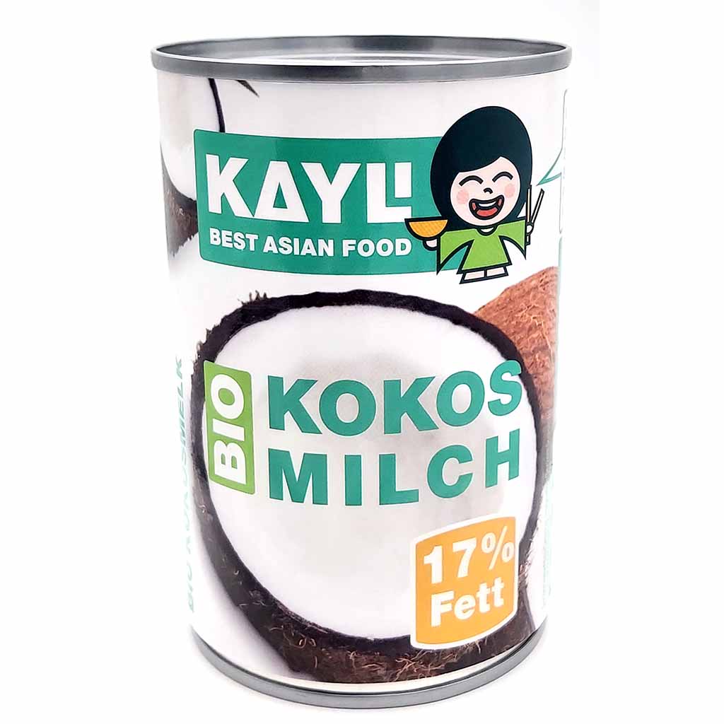 Kay-Li Bio Kokosmilch 400ml 