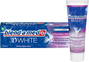 blend-a-med Zahnpasta 3D White Luxe Aktivkohle, 75 ml
