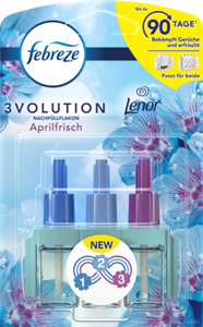Febreze Lufterfrischer Duftstecker 3 Volution Aprilfrisch Nachfüllpack, 20 ml